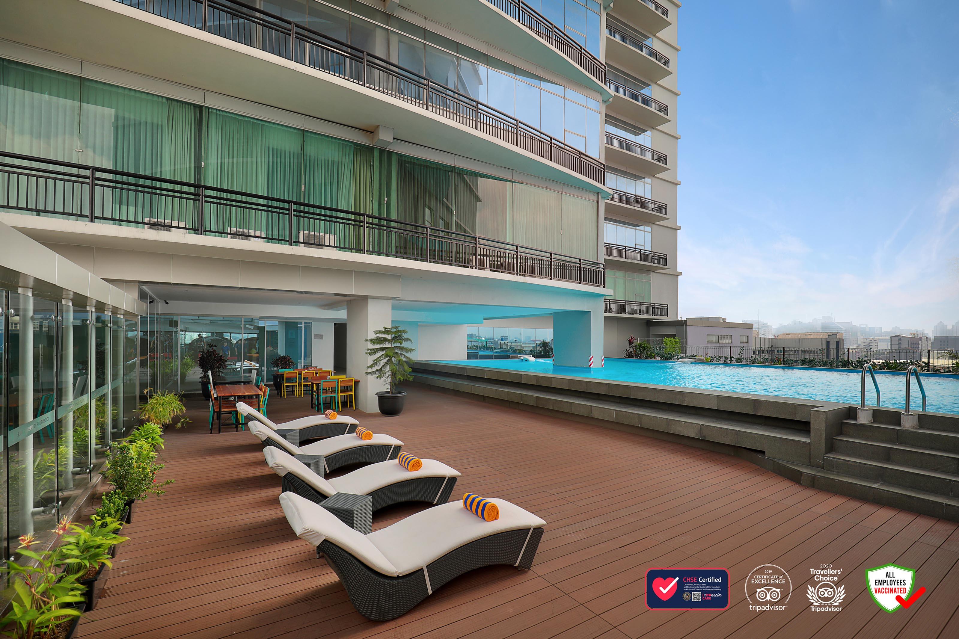 Yuan Garden Pasar Baru Hotel จาการ์ตา ภายนอก รูปภาพ