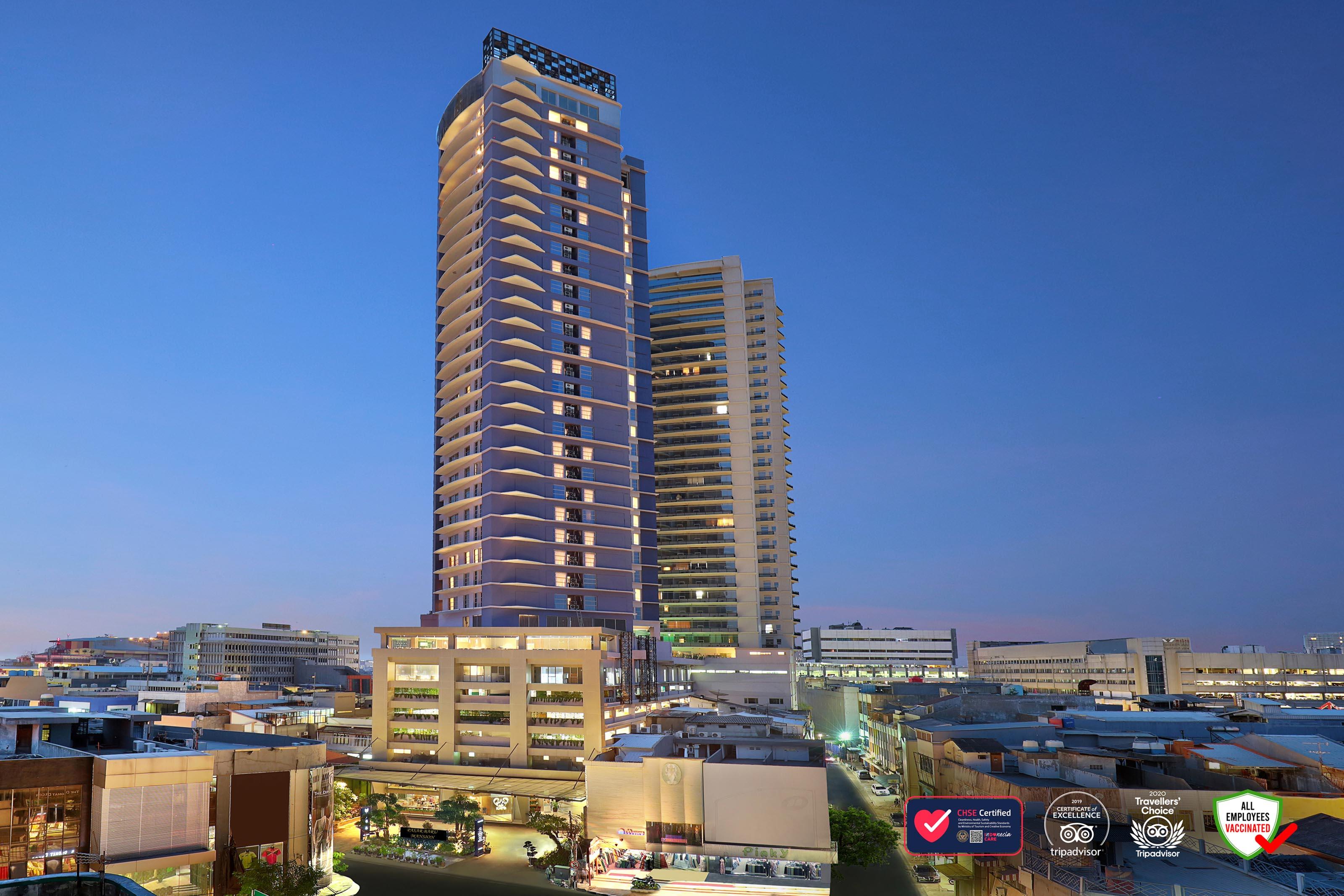 Yuan Garden Pasar Baru Hotel จาการ์ตา ภายนอก รูปภาพ