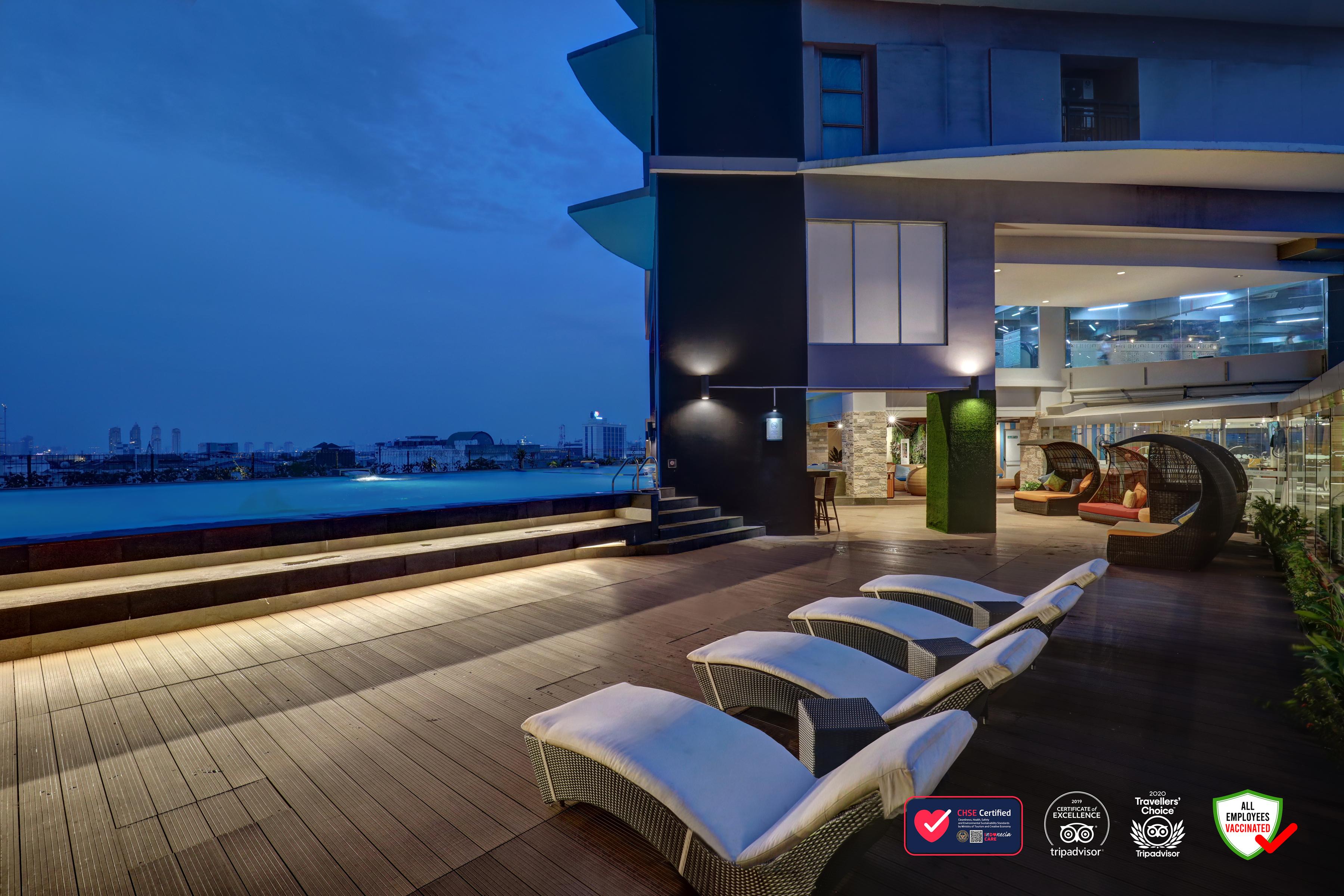 Yuan Garden Pasar Baru Hotel จาการ์ตา ภายนอก รูปภาพ